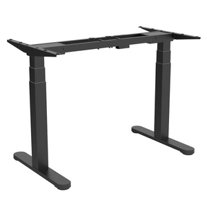 Tall Metal Frame Electric Standing Desk for Workstation